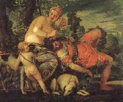 VERONESE (Paolo Caliari) Venus and Adonis oil painting picture wholesale